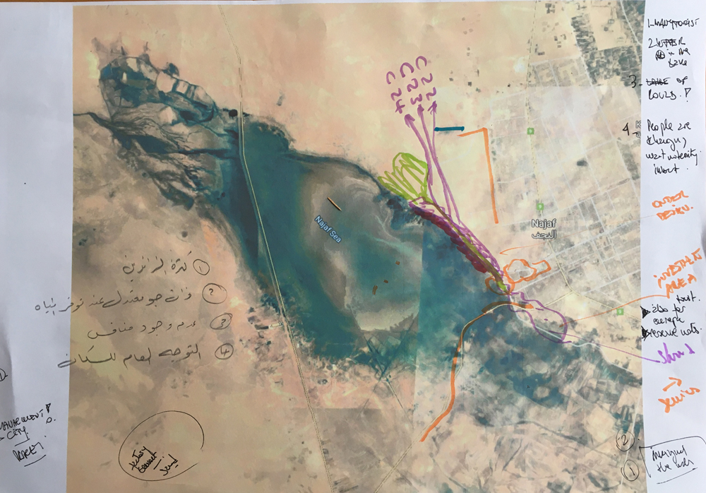 The challenges of Al Najaf, Irak